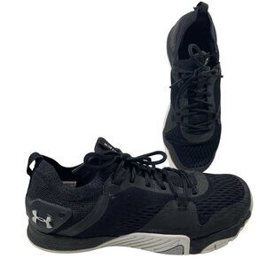 Under Armour Tribase Reign 2 Training Shoes Womens 9 Black Athletic Sneakers Gym